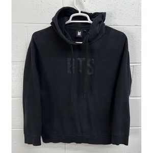 BTS Hoodie Map of the Soul Tour 2020 Black Double Sided Hoodie - Large